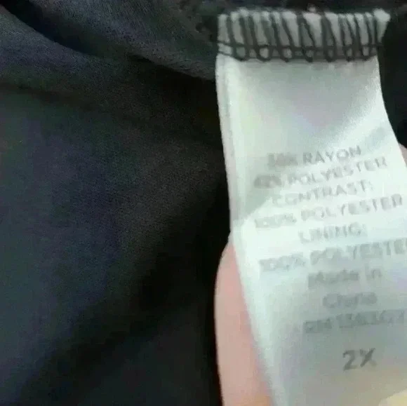 Loralette 2X Black Dress - Picture 10 of 11